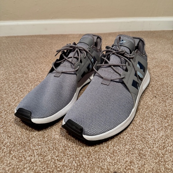 Men's Adidas X_PLR - Grey Blue Camo - Size 13 - Picture 2 of 6